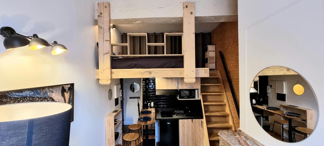 Duplex Charmant- Hypercentre - Clim - Metro - Wifi トゥールーズ エクステリア 写真